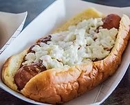 Dog chili slaw